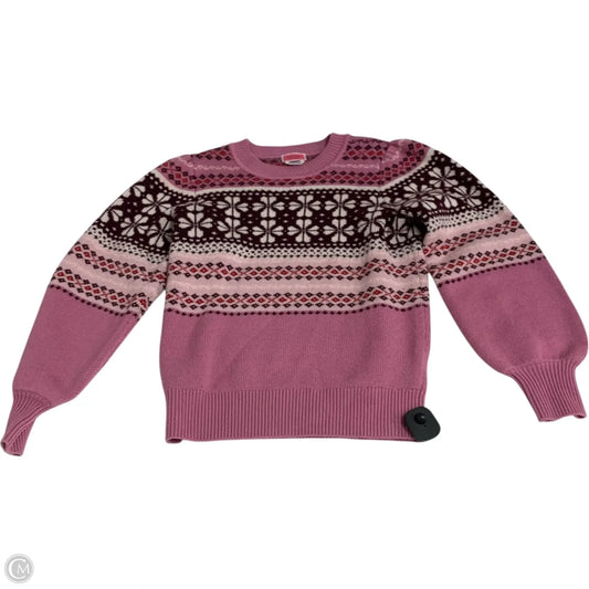 Sweater Designer By Kate Spade In Pink, Size: M