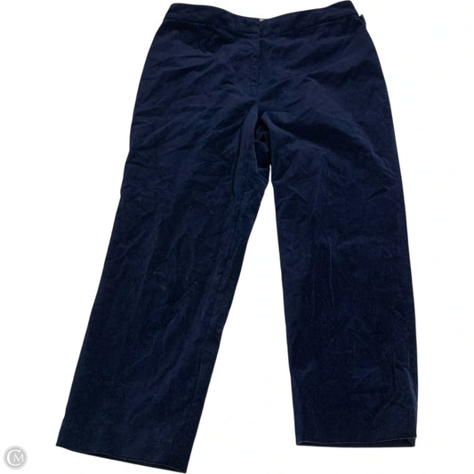 Pants Designer By Kate Spade In Navy, Size: 14