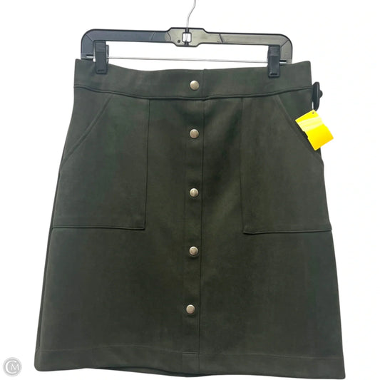 Skirt Mini & Short By Potters Pot In Green, Size: L