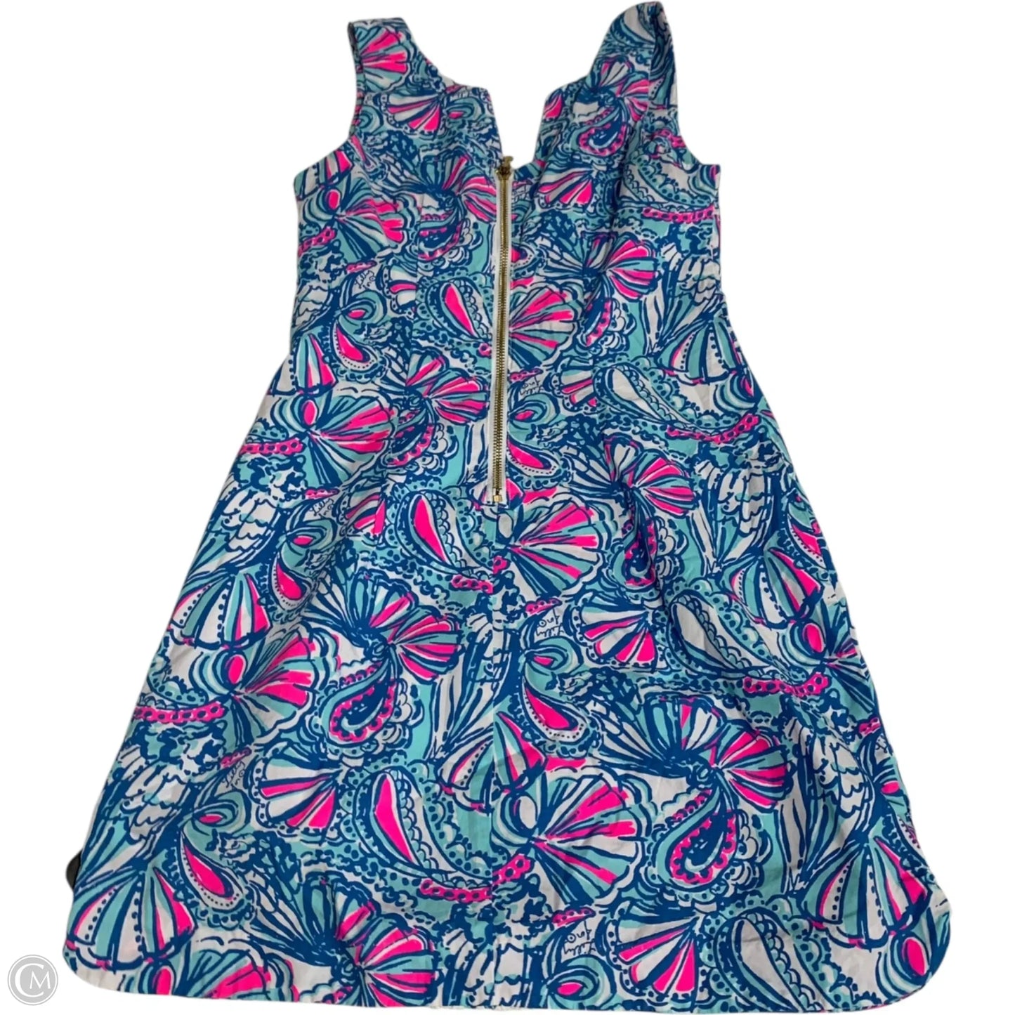 Dress Designer By Lilly Pulitzer In Blue & Pink, Size: Xs