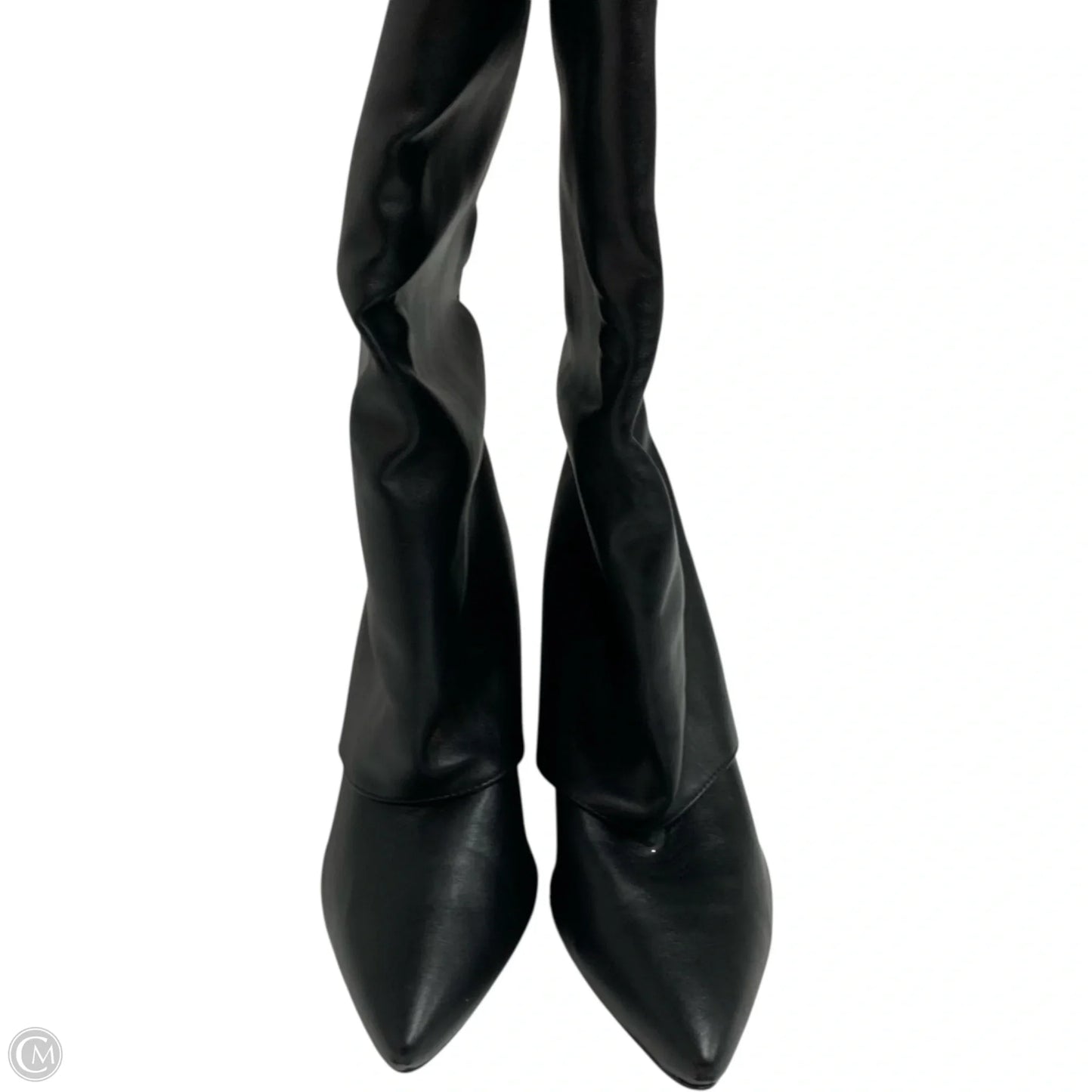 Boots Knee Heels By azalea wang In Black, Size: 13