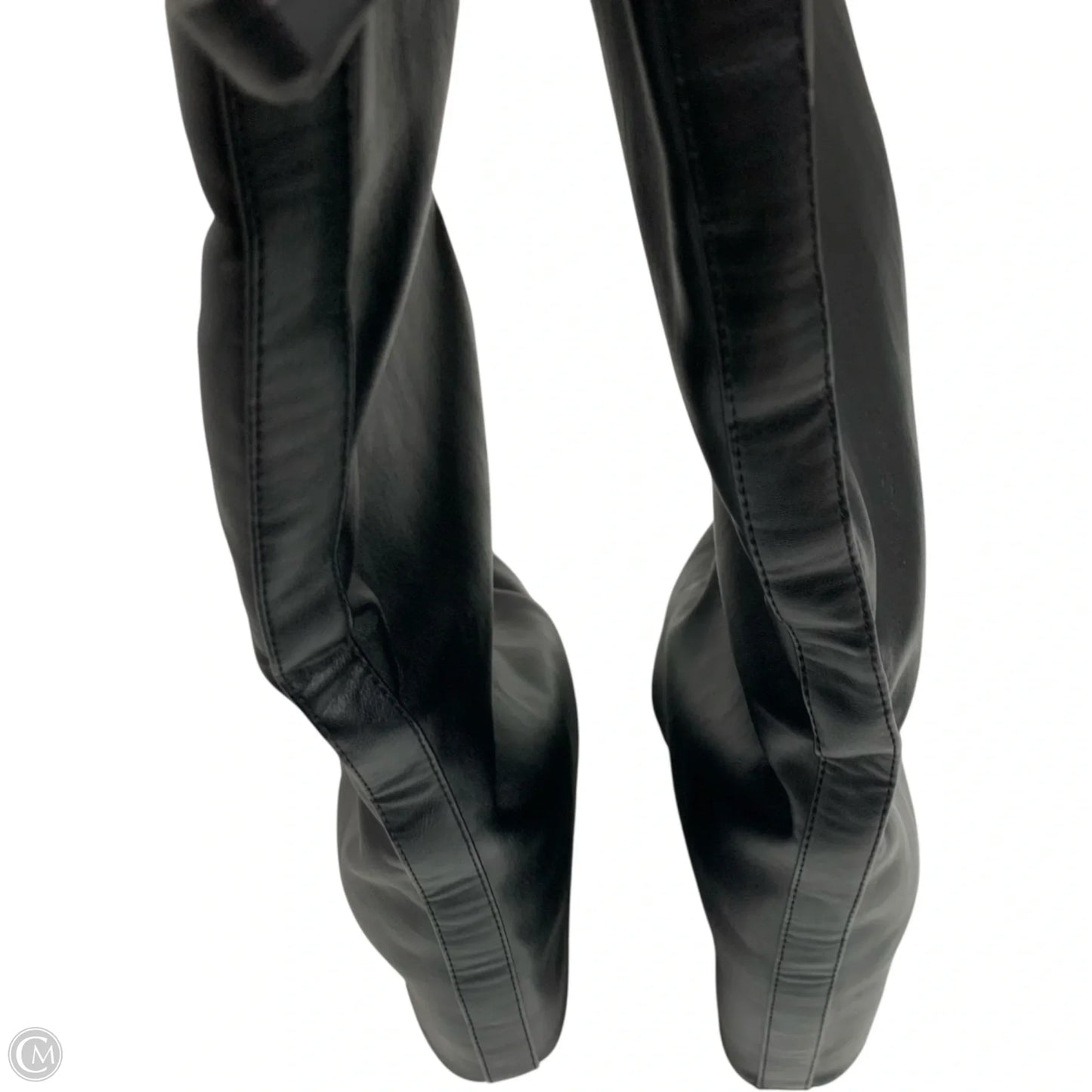 Boots Knee Heels By azalea wang In Black, Size: 13