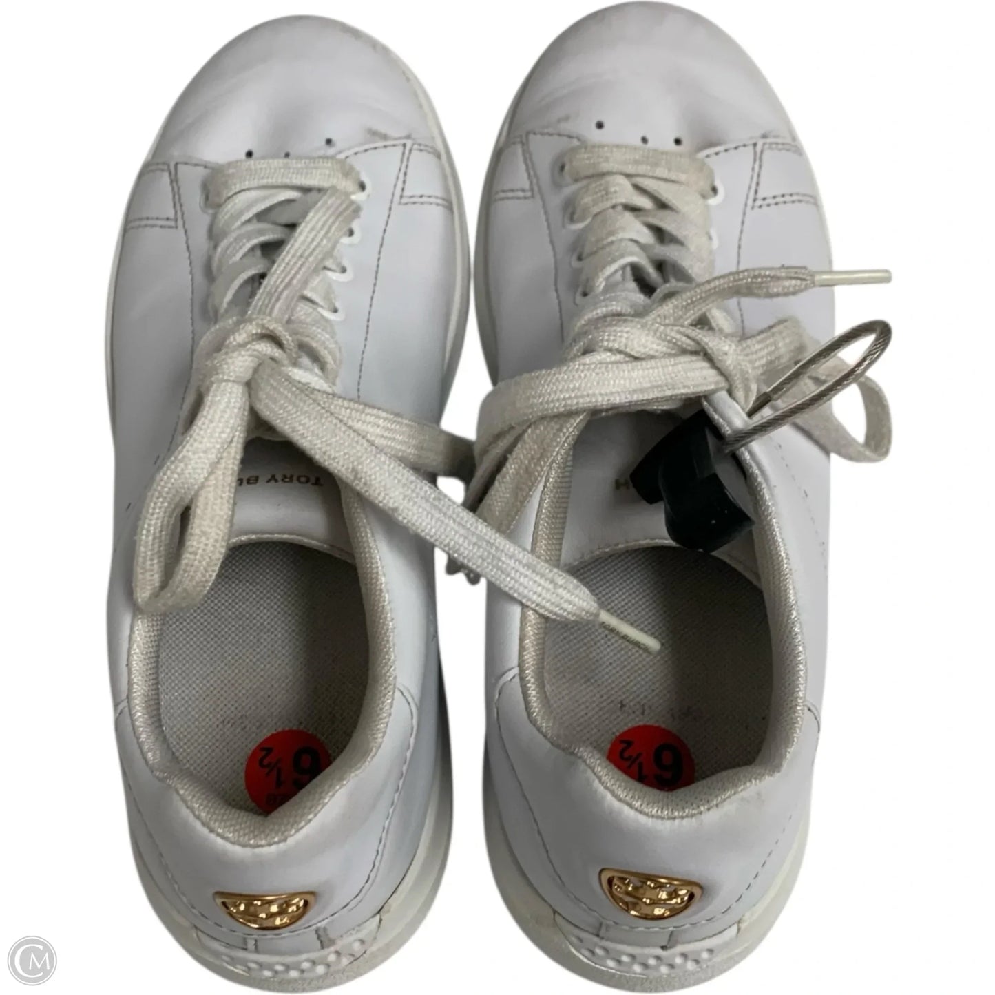 Shoes Designer By Tory Burch In White, Size: 6.5