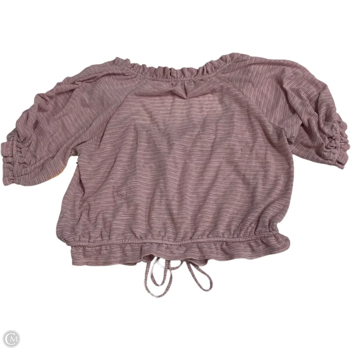 Top Short Sleeve By Free People In Pink, Size: S