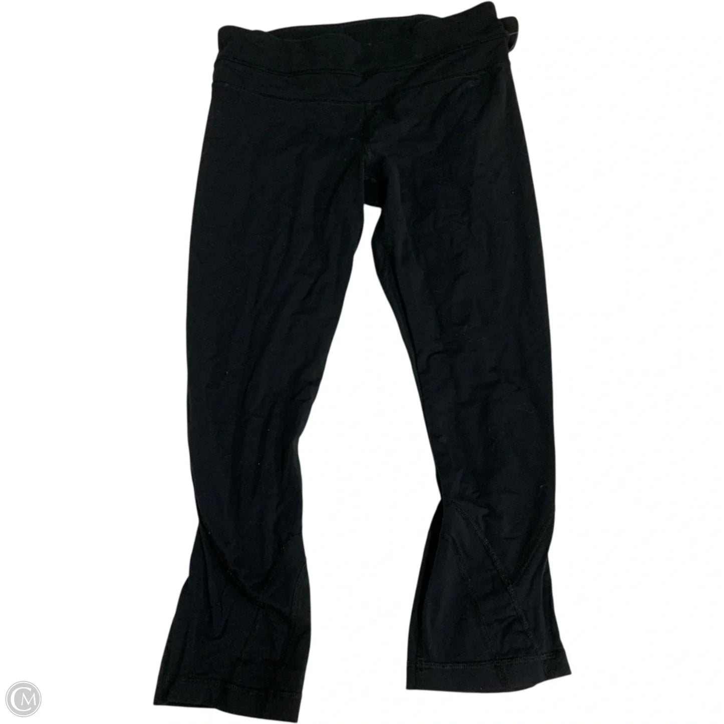 Athletic Leggings Capris By Lululemon In Black, Size: S