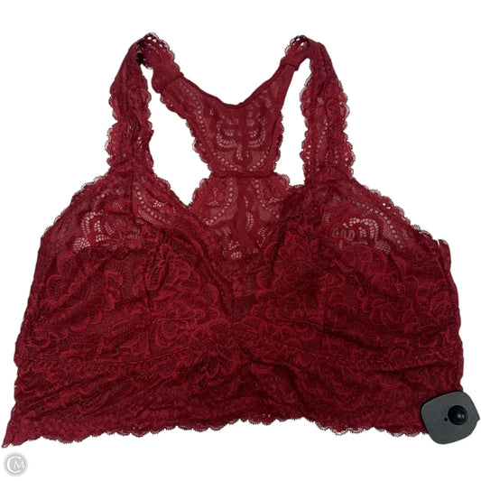 Bralette By Torrid In Red, Size: 1x
