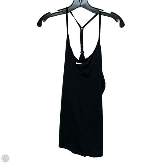 Athletic Tank Top By Nike Apparel In Black, Size: Xl