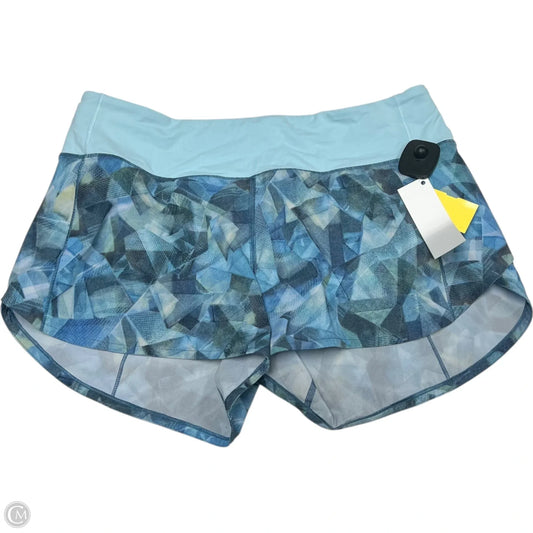 Athletic Shorts By Lululemon In Blue, Size: M