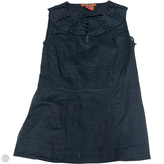 Top Sleeveless Designer By Tory Burch In Black, Size: Xs