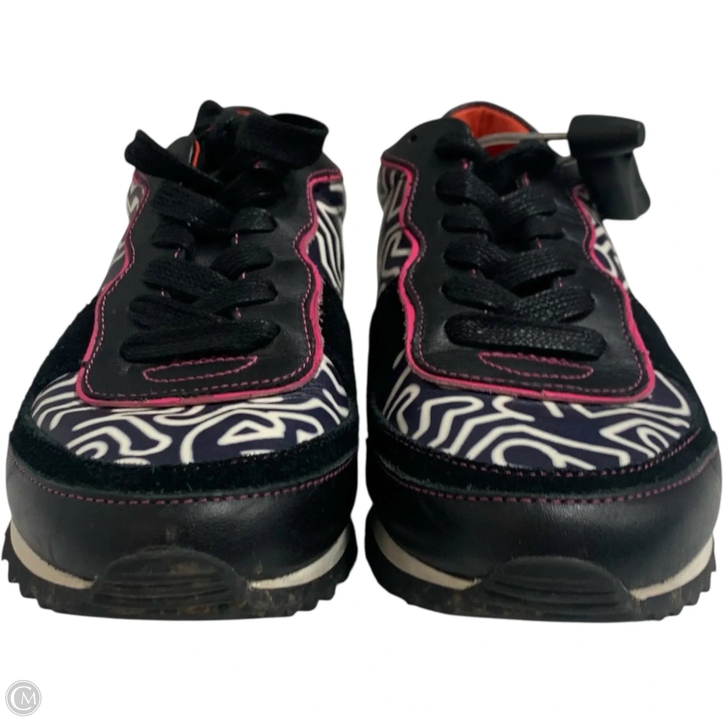 Shoes Designer By Coach In Black & White, Size: 7