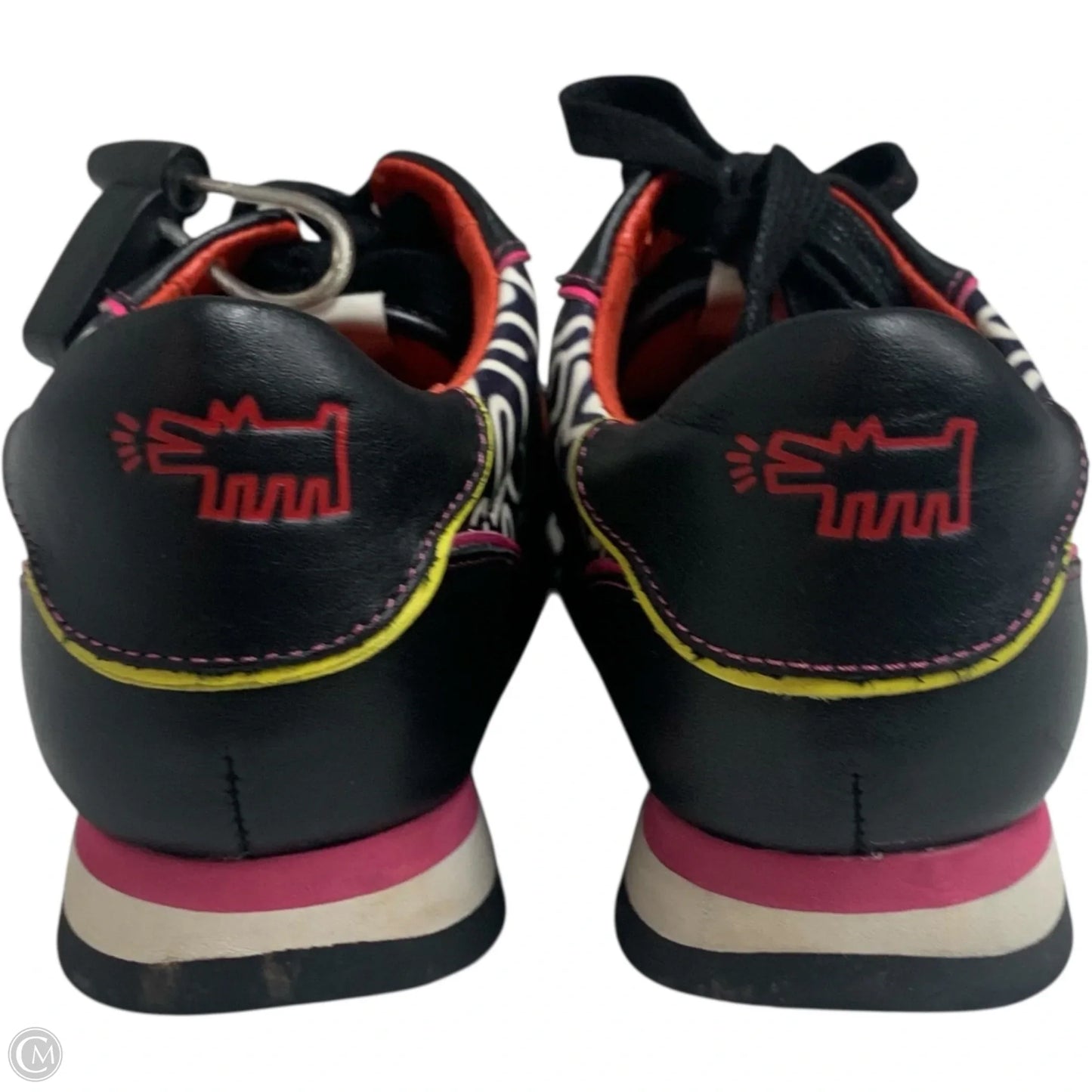 Shoes Designer By Coach In Black & White, Size: 7