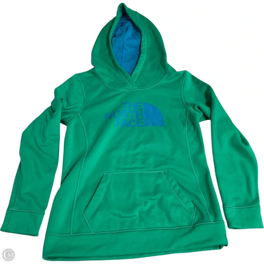 Sweatshirt Hoodie By The North Face In Green, Size: M