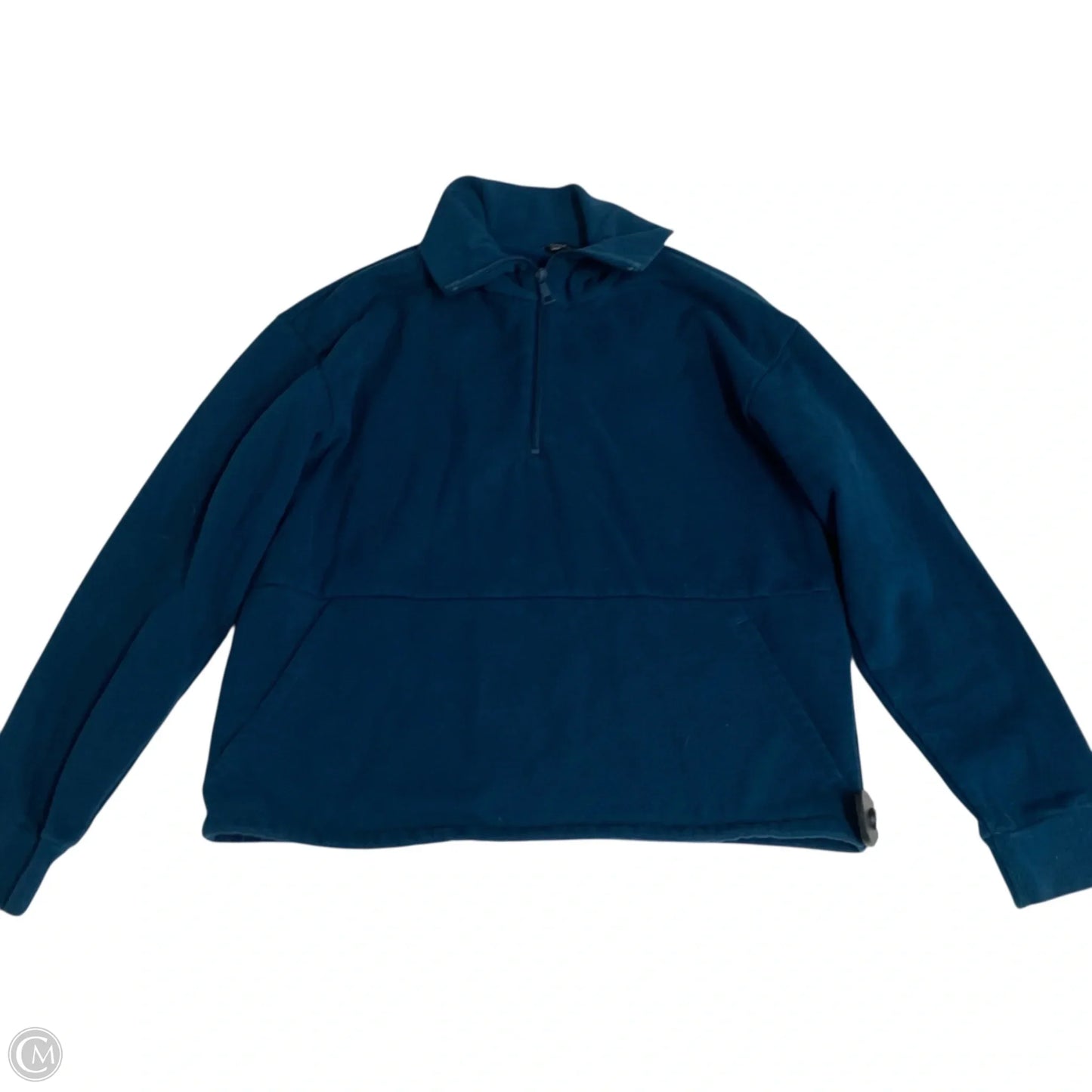 Athletic Sweatshirt Collar By Beyond Yoga In Blue, Size: S