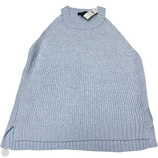 Vest Sweater By J. Crew In Blue, Size: L