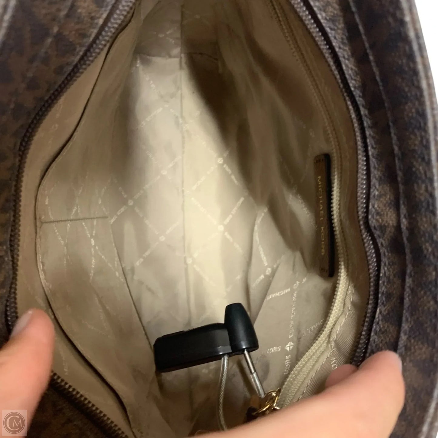 Crossbody Designer By Michael Kors, Size: Medium