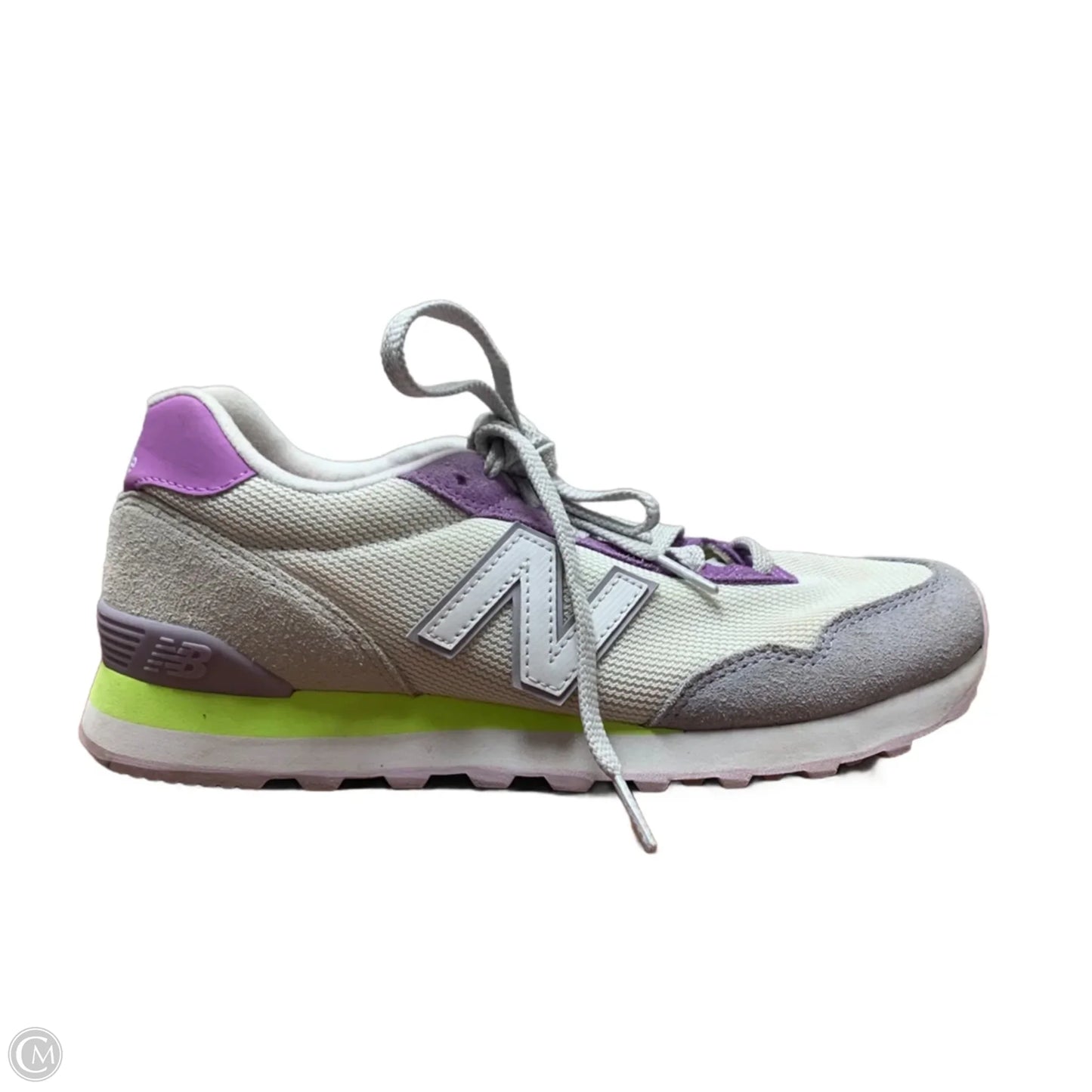 Shoes Sneakers By New Balance In Grey & Purple, Size: 8