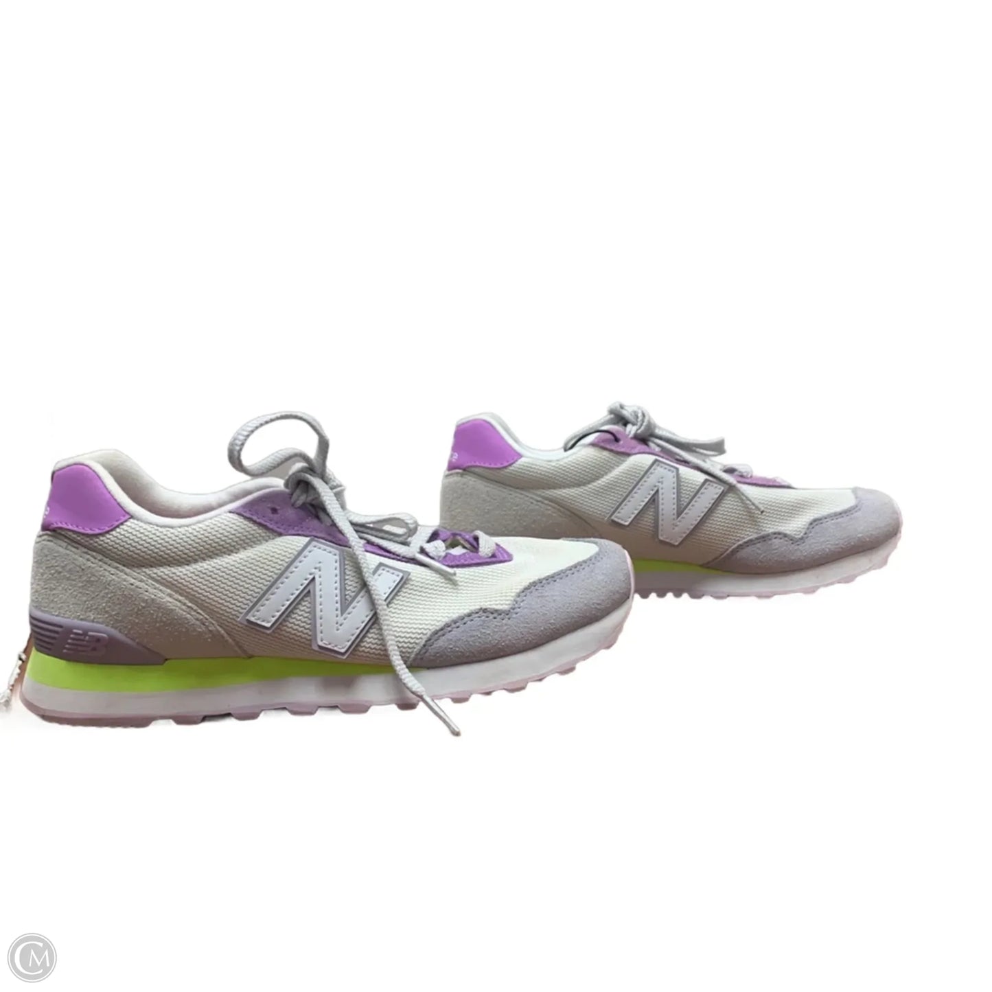 Shoes Sneakers By New Balance In Grey & Purple, Size: 8