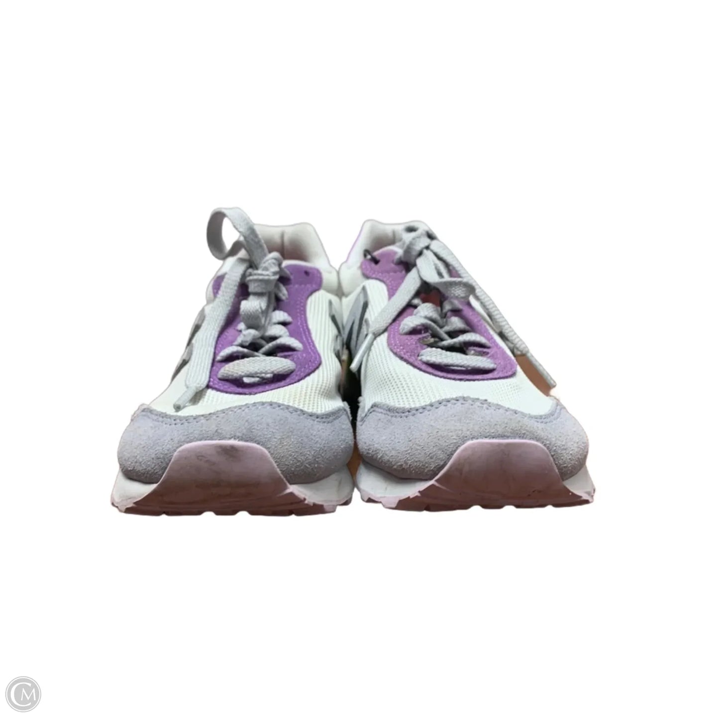 Shoes Sneakers By New Balance In Grey & Purple, Size: 8