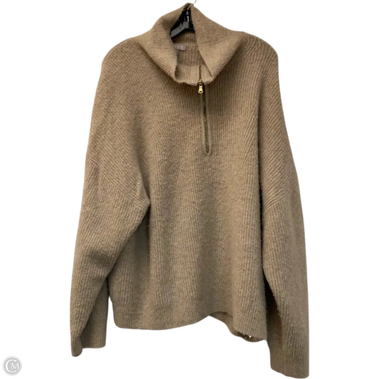 Sweater By J. Crew In Brown, Size: 2x