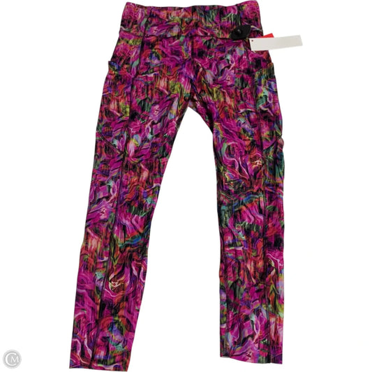 Athletic Leggings By Lululemon In Pink, Size: M