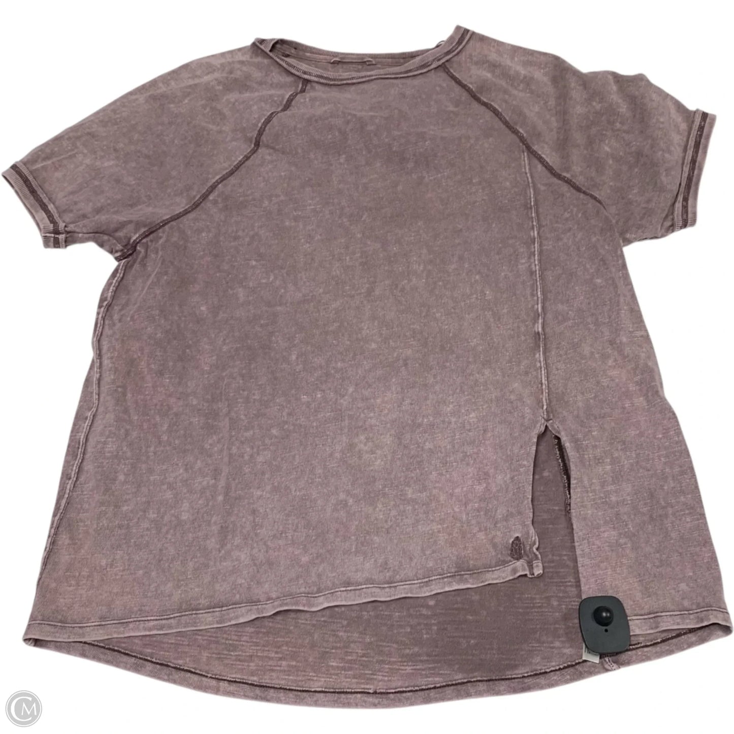 Top Short Sleeve By Free People In Purple, Size: Xs