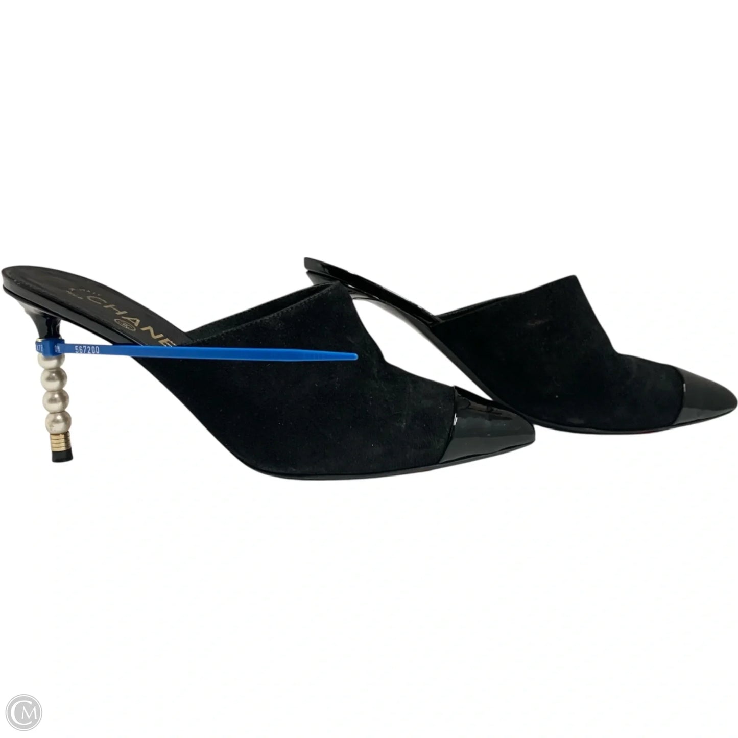 Shoes Luxury Designer By Chanel In Black, Size: 8