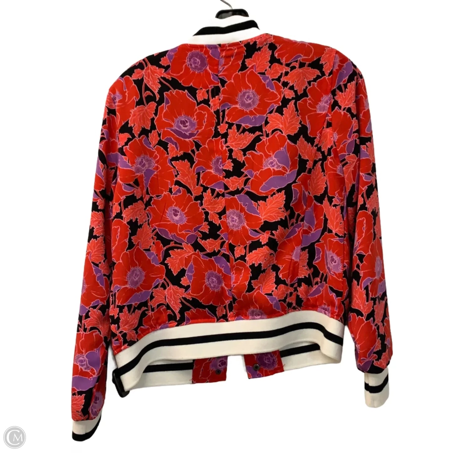 Jacket Other By Who What Wear In Purple & Red, Size: S