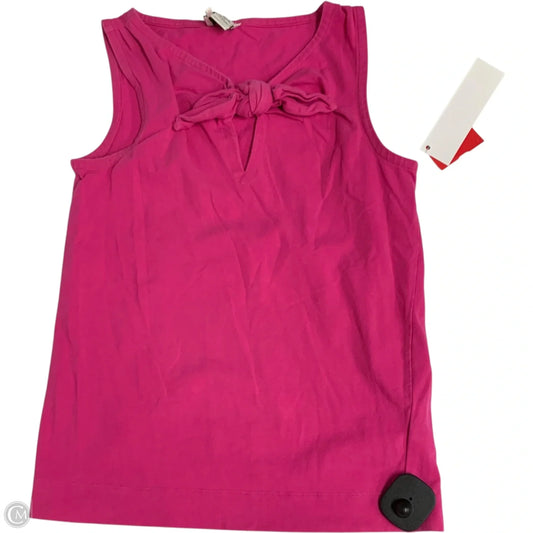 Top Sleeveless Designer By Kate Spade In Pink, Size: S
