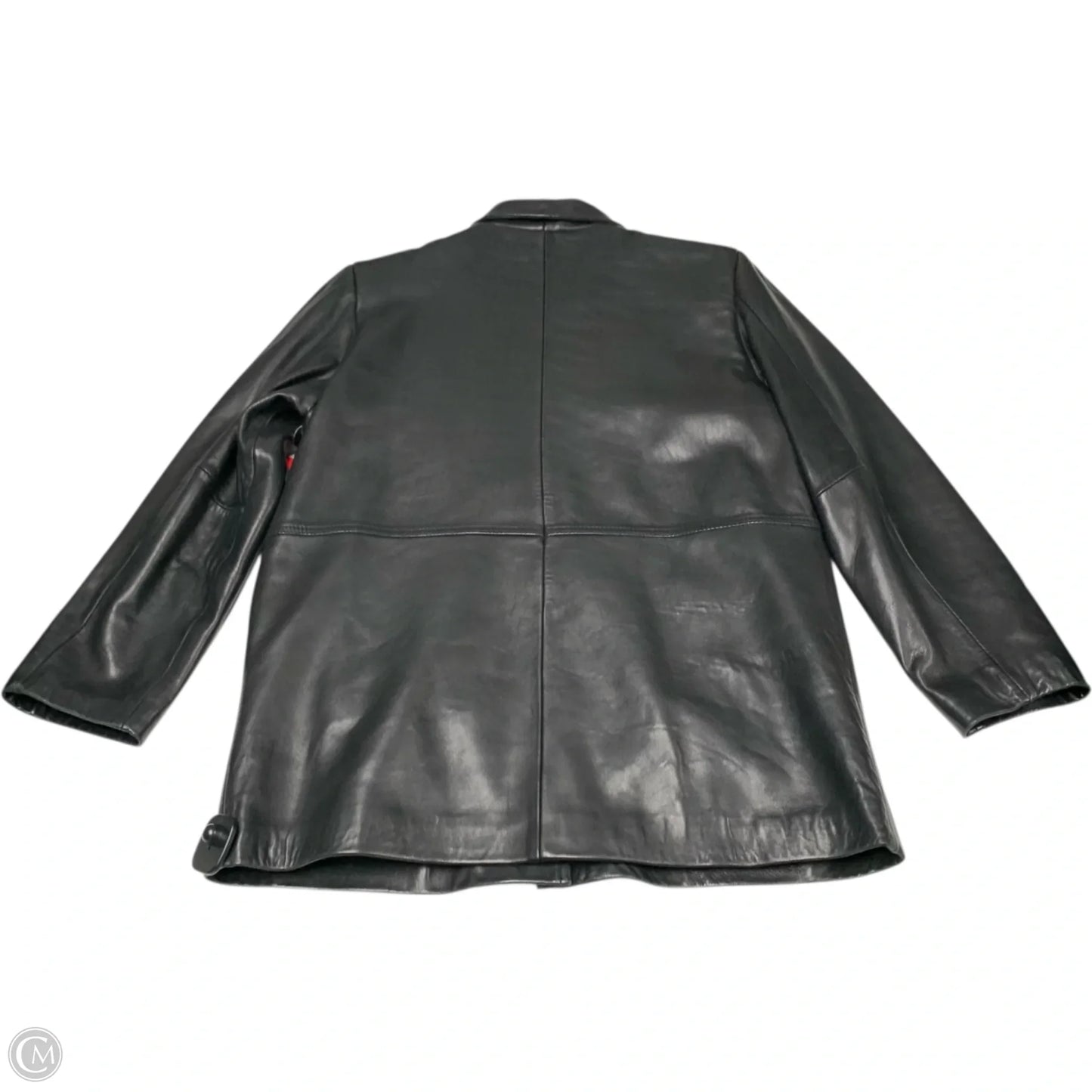 Coat Leather By Sea Dream Leather In Black, Size: M