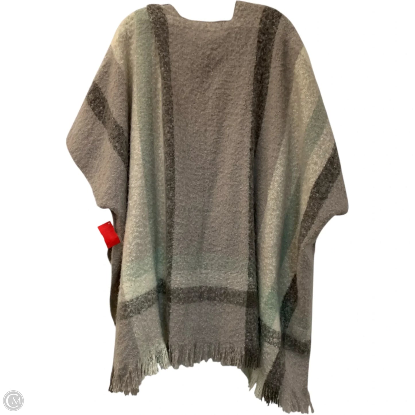 Shawl By Nine West In Grey, Size: Osfm