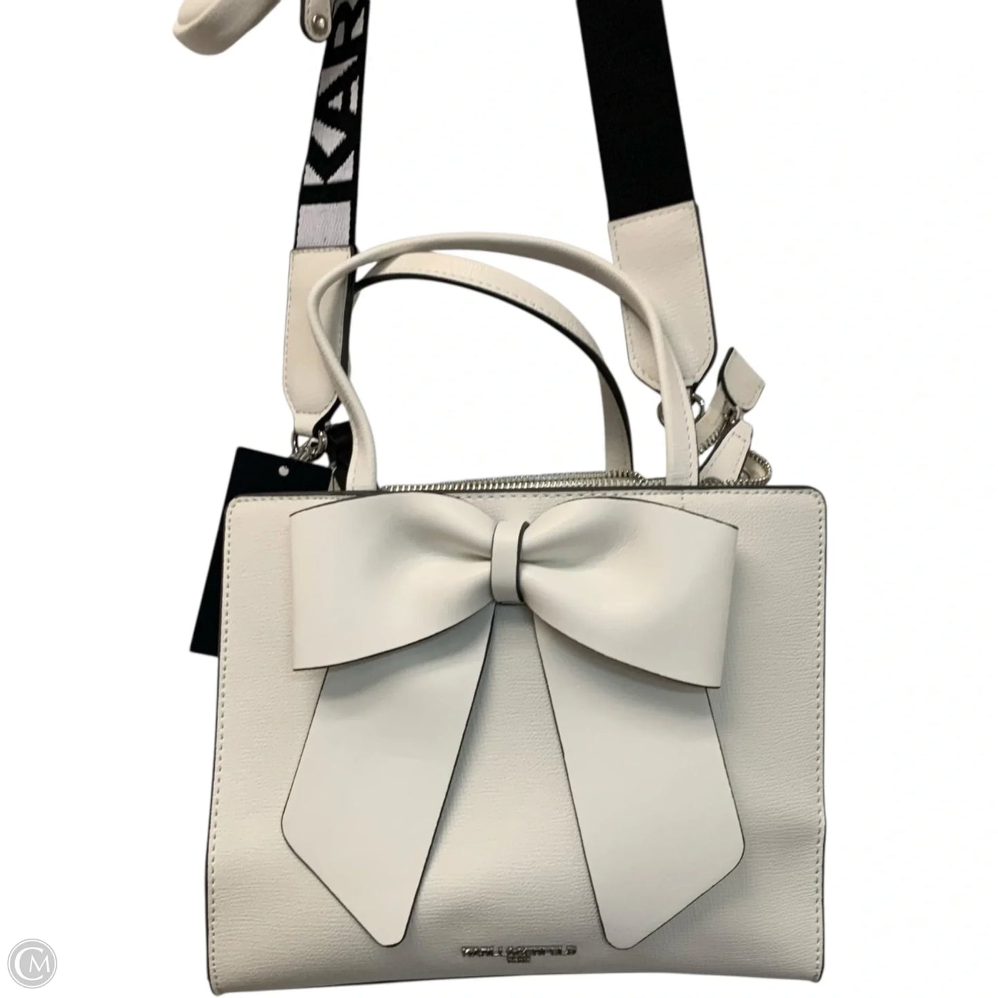 Crossbody Designer By Karl Lagerfeld, Size: Small