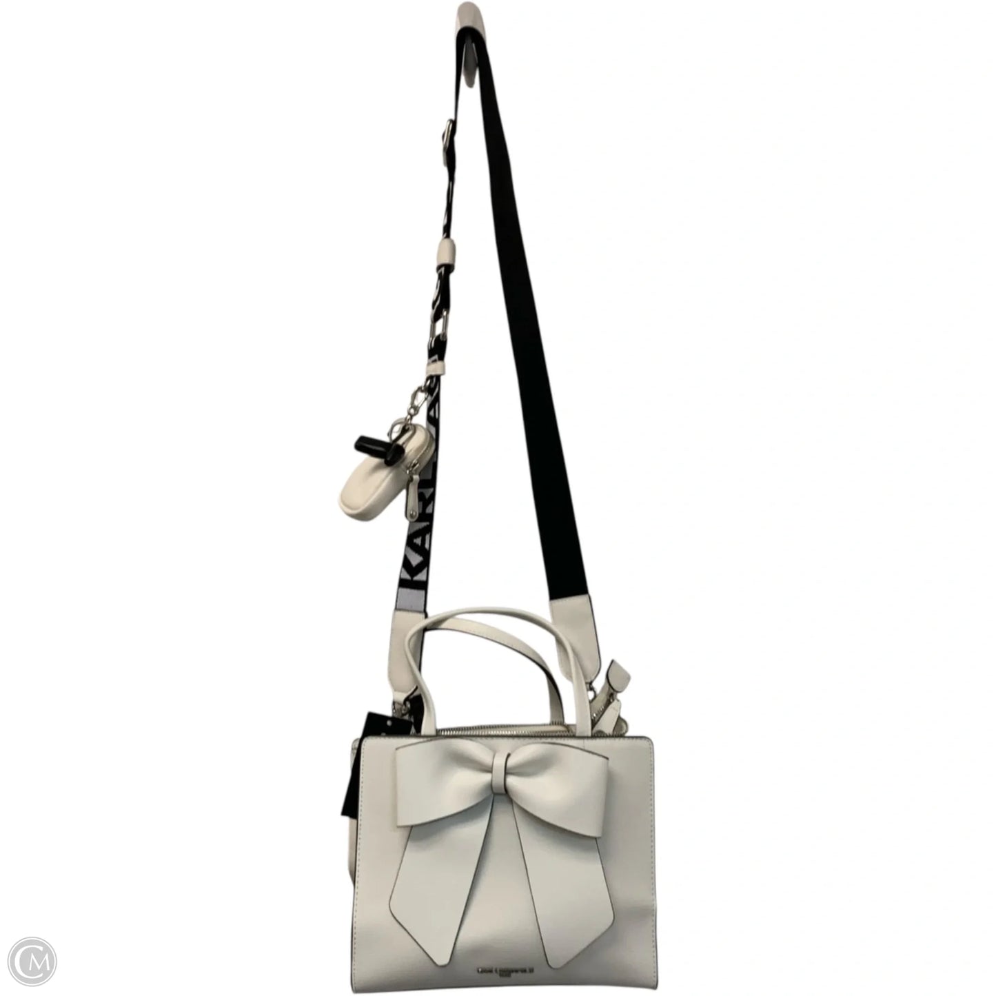 Crossbody Designer By Karl Lagerfeld, Size: Small