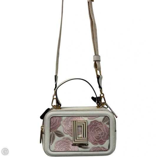 Crossbody Designer By Karl Lagerfeld, Size: Small