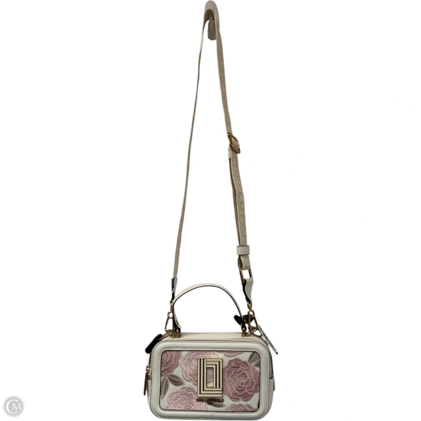 Crossbody Designer By Karl Lagerfeld, Size: Small
