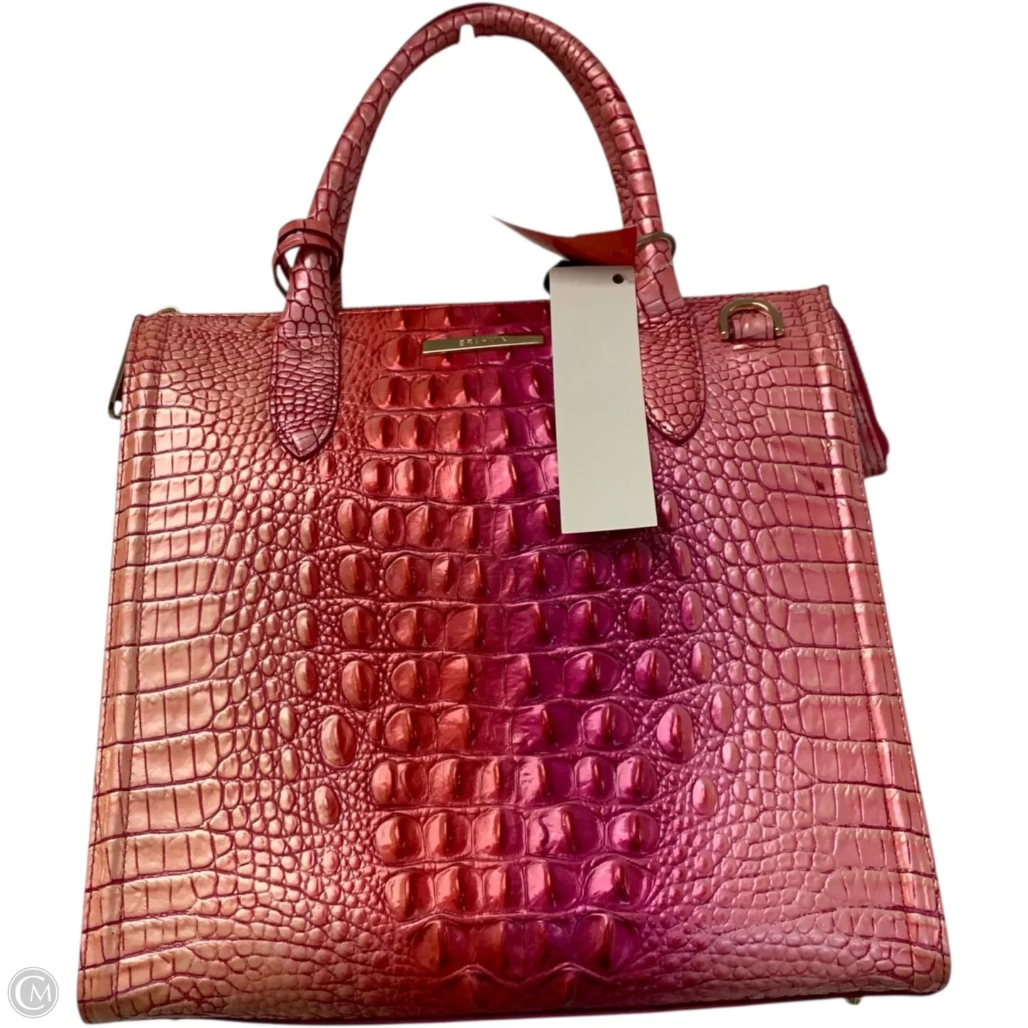 Handbag Designer By Brahmin, Size: Medium