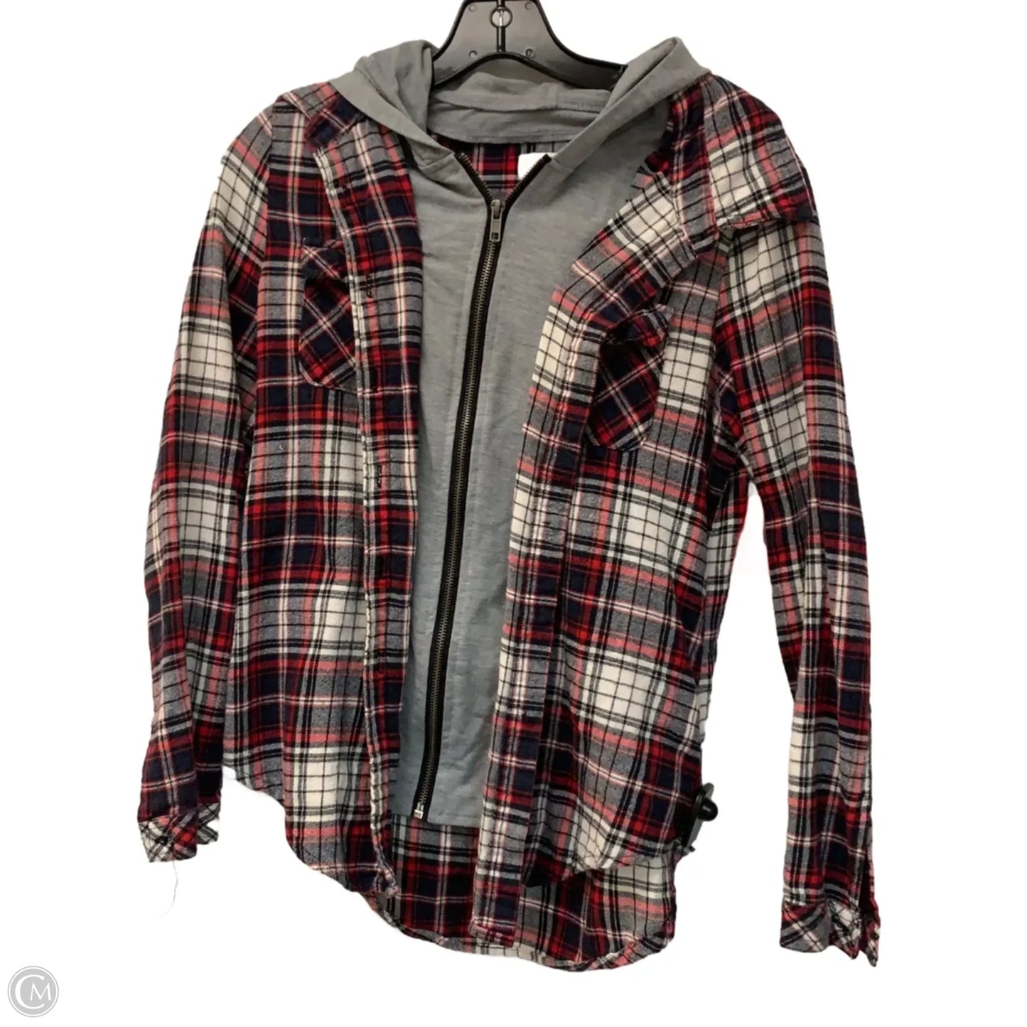 Jacket Other By Ci Sono In Plaid Pattern, Size: S