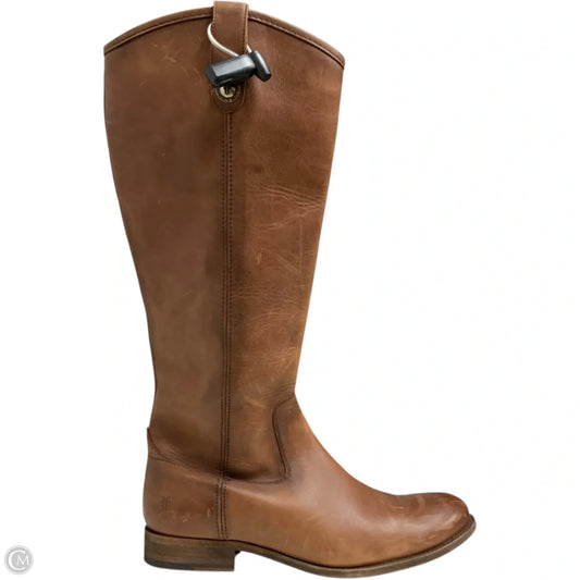 Boots Designer By Frye In Brown, Size: 10