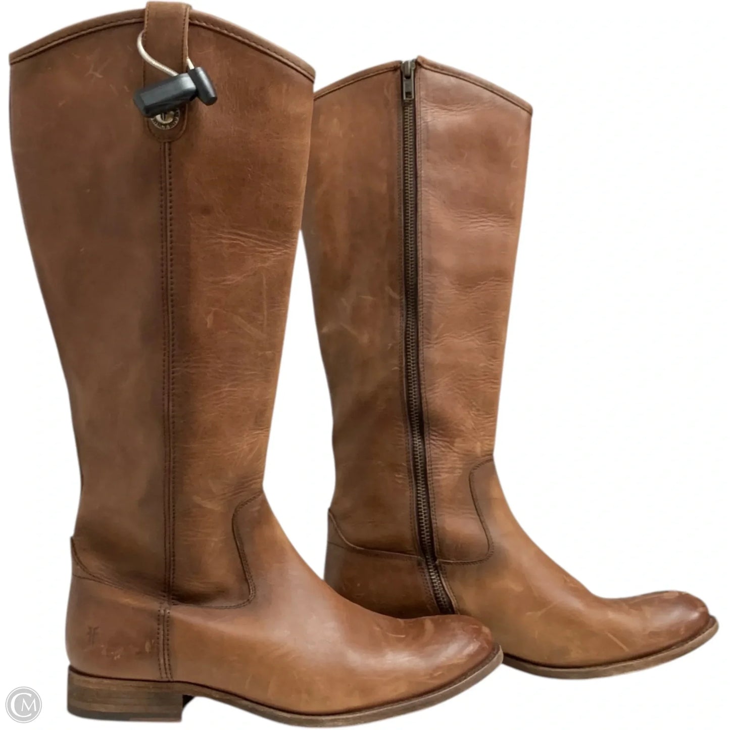 Boots Designer By Frye In Brown, Size: 10