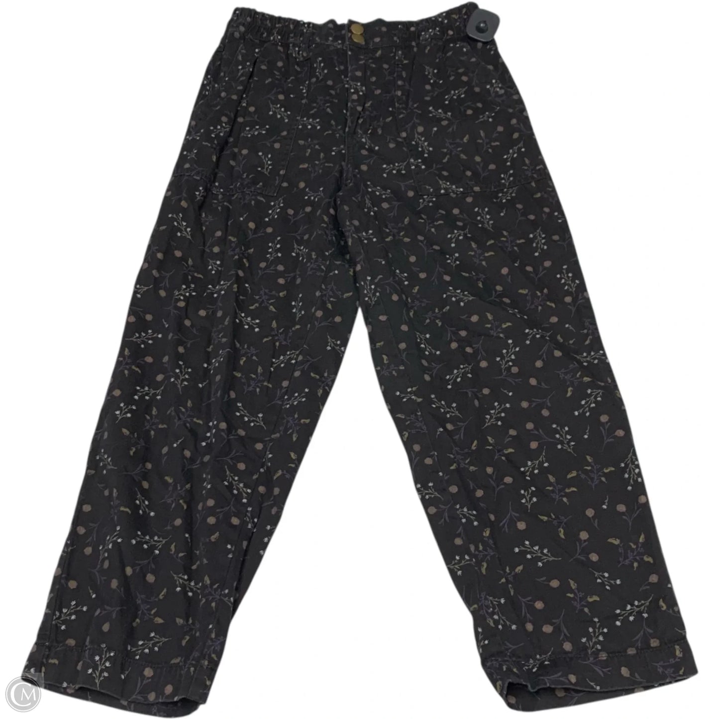 Pants Other By Anthropologie In Black & Purple, Size: S
