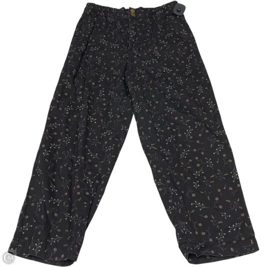 Pants Other By Anthropologie In Black & Purple, Size: S