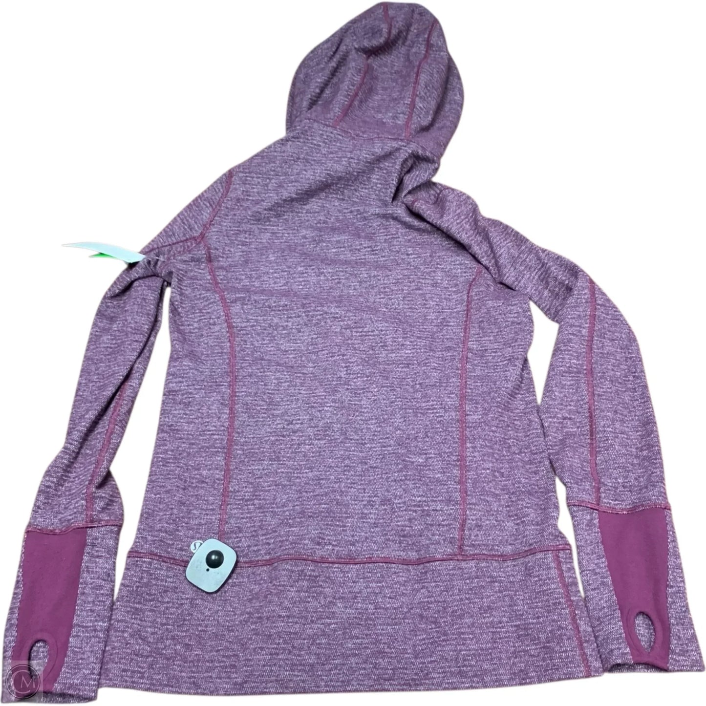 Athletic Jacket By Lululemon In Purple, Size: S