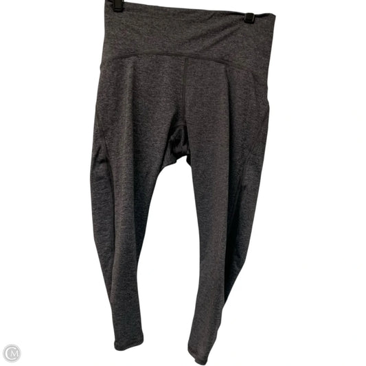 Athletic Leggings Capris By Lululemon In Grey, Size: S