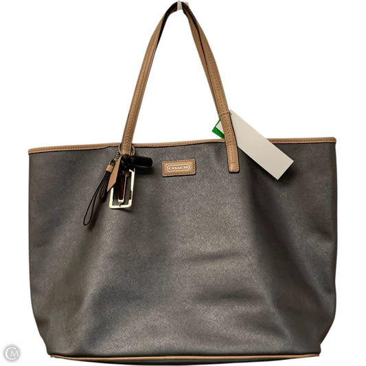 Tote Designer By Coach, Size: Large