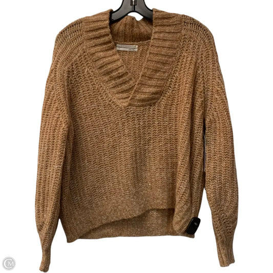 Sweater By Anthropologie In Tan, Size: S