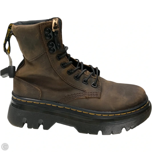 Boots Combat By Dr Martens In Brown, Size: 6
