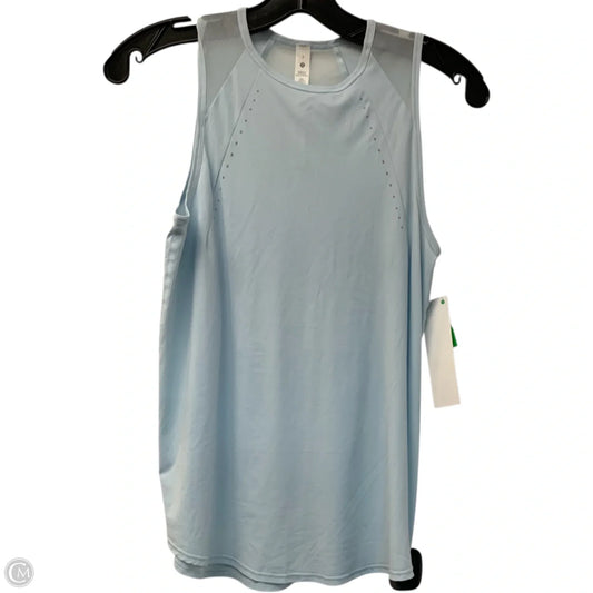 Athletic Tank Top By Lululemon In Blue, Size: Xs