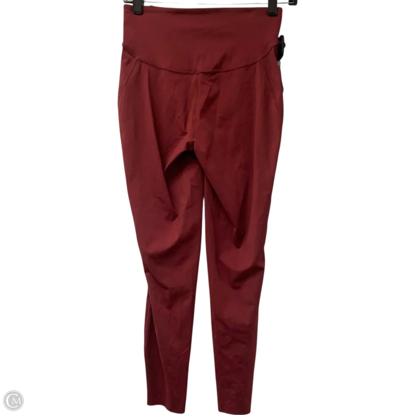 Athletic Leggings By Lululemon In Red, Size: S