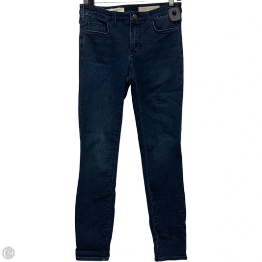 Jeans Skinny By Pilcro In Blue Denim, Size: 8