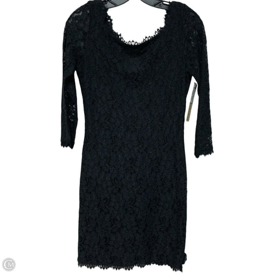 Dress Designer By Diane Von Furstenberg In Black, Size: S
