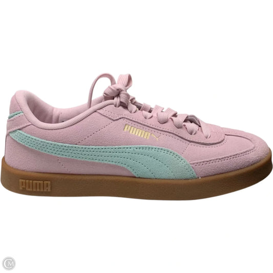 Shoes Sneakers By Puma In Blue & Pink, Size: 7.5